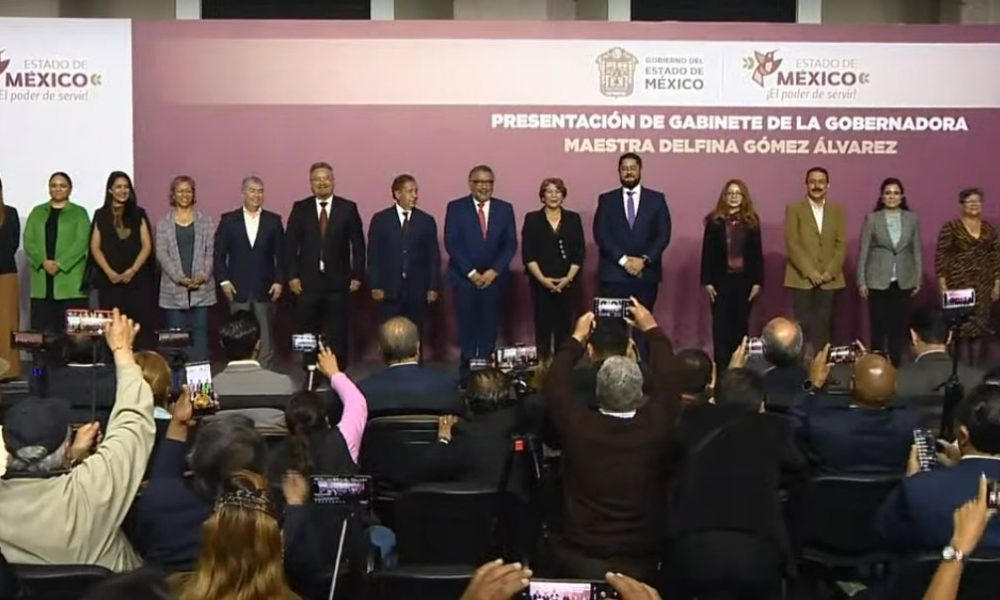 Así quedará conformado gabinete de Delfina Gómez en el Edomex ...
